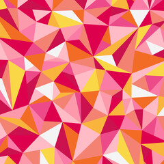pink red orange abstract geometric background