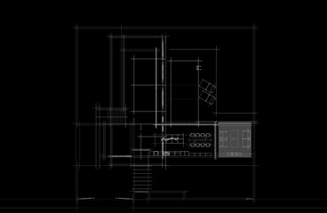 blueprint of the house