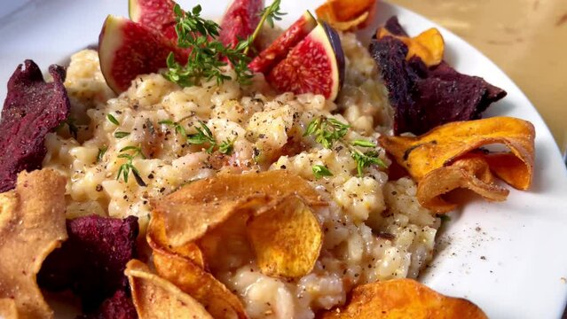 Feigenrisotto