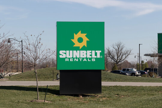 Sunbelt Rentals location. Sunbelt Rentals provides rented construction equipment and is part of the Ashtead Group.