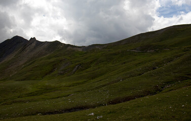 Fototapeta premium landscape with clouds