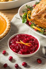 Homemade Thanksgiving Cranberry Sauce