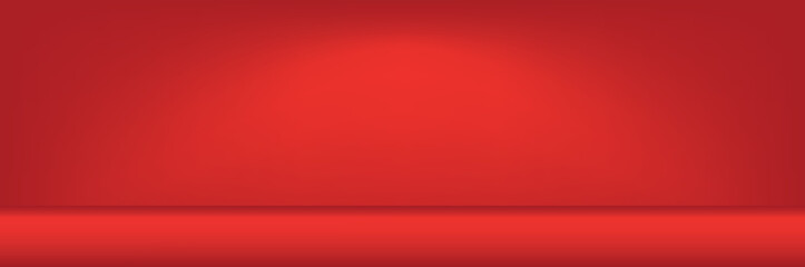 Red background