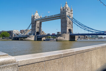 Fototapeta na wymiar Tower Bridge from Southwalk London