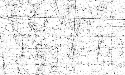Scratched and Cracked Grunge Urban Background Texture Vector. Dust Overlay Distress Grainy Grungy Effect. Distressed Backdrop Vector Illustration. Isolated Black on White Background. EPS 10.