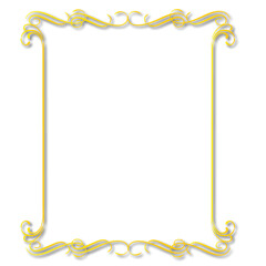 Frame, in the style of an ornament, Vector illustration eps 10, Art.	