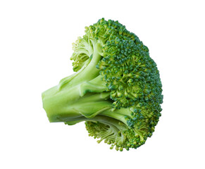 Broccoli on transparent png