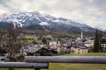 Obraz premium Cortina d'Ampezzo