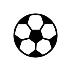 Football ball icon vector on trendy design