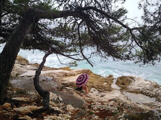 Chorwacja skały Poreč © Anna