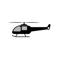 Helicopter icon vector design illustration.