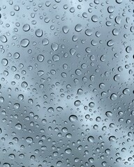 water drops on a window