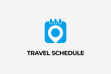 travel schedule logo