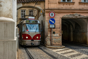 Strassenbahn in Prag