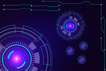 Obraz premium Background Technology Artificial intelligence mechanica