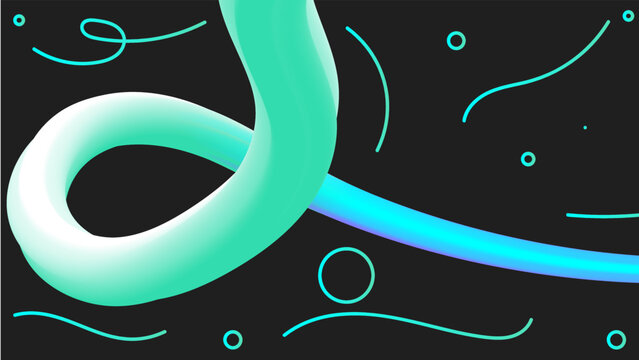Abstract 3D Graphic