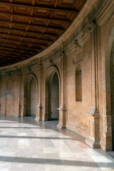 The Palace of Charles V. at the Alhambra in Granada