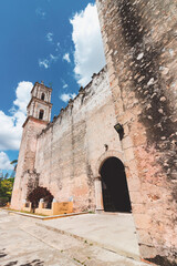 Old Church in Tulum Mexico