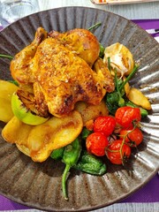 'Pollo picanton', a chicken recipe typical from Spain.