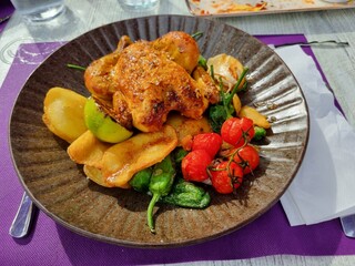 'Pollo picanton', a chicken recipe typical from Spain.