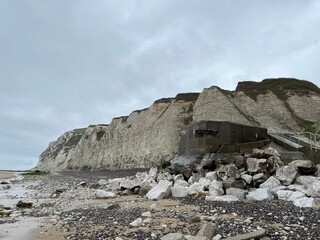 ruins of the house