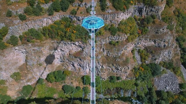 glass bridge, DAshbash, Georgia.