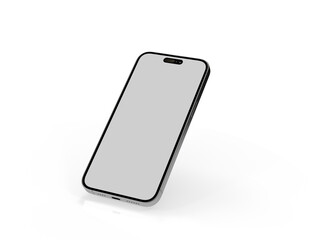 mobile smartphone device digital isolated 3d