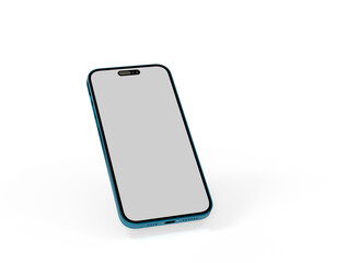 Mock up of smartphone - 3d rendering