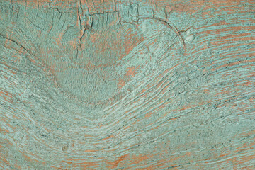 Blue green plank wood and texture background.