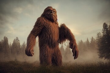 Bigfoot - obrazy, fototapety, plakaty