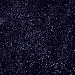 snow on black
