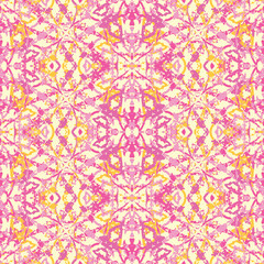 Seamless fractal pattern in vector format for printed fabrics or any other purposes. Every object is grouped base on color so the pattern is editable, tileable and easy to use.