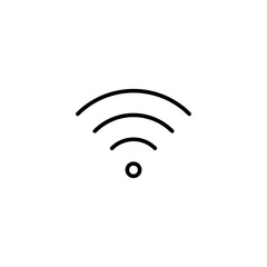 Wifi icon vector illustration. signal sign and symbol. Wireless  icon