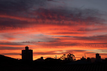 Obraz premium sunset in region