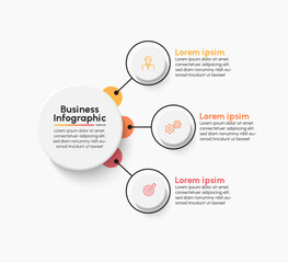 Business infographic timeline icons designed for abstract background template milestone element modern diagram process technology digital marketing data presentation chart Vector