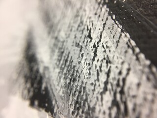 Close Up Acrylic Black and Grey 001
