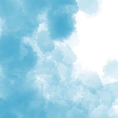 Blue color water for abstract background.