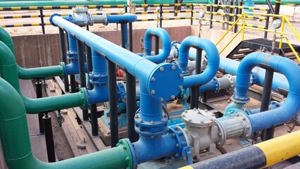 pipes and valves