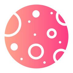 moon gradient icon