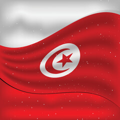 20 march tunisia independence day flag design