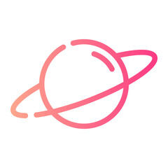 planet gradient icon