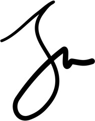 Abstract Initial sign