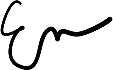 Abstract Initial sign