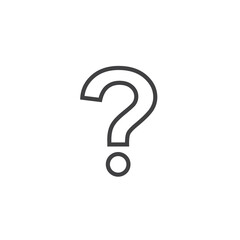 Question Mark Icon vector 