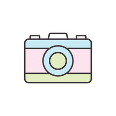 Camera icon vector design templates