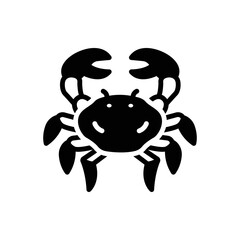 Black solid icon for realistic