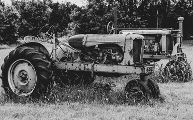 Old Tractors Out to Pasture
