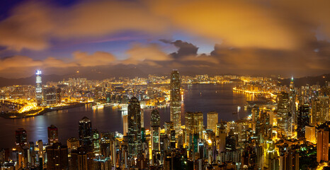 Hong Kong Cityscape From The Peak