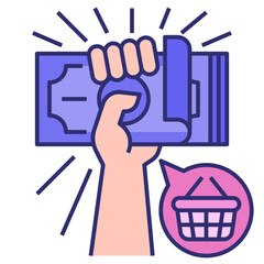 purchasing power icon