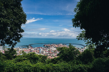 カスコビエホを見渡せるパナマシティ